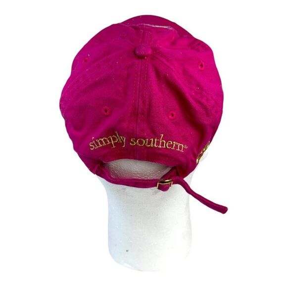 Simply Southern Hot Pink Unicorn "Simply Magical" Embroidered Hat One Size - Picture 4 of 7